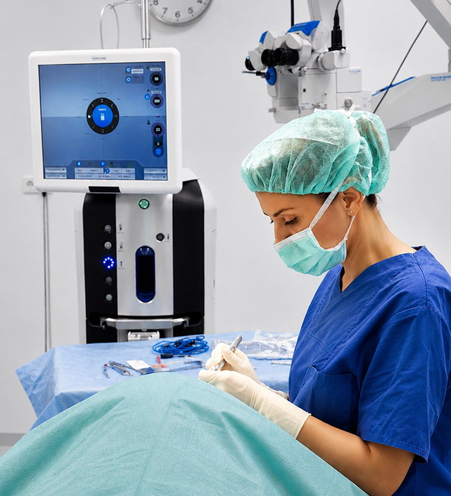 Moderne Augenchirurgie